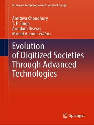 cover image of Evolution of Digitized Societies Through Advanced Technologies
